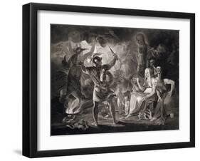 Macbeth, the Three Witches and Hecate, 1805-John Boydell-Framed Giclee Print