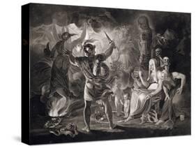 Macbeth, the Three Witches and Hecate, 1805-John Boydell-Stretched Canvas