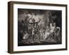 Macbeth, the Three Witches and Hecate in Act IV, Scene I of "Macbeth" by Shakespeare Published 1805-John & Josiah Boydell-Framed Giclee Print