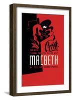 Macbeth: Wpa Federal Theater Negro Unit-Anthony Velonis-Framed Art Print