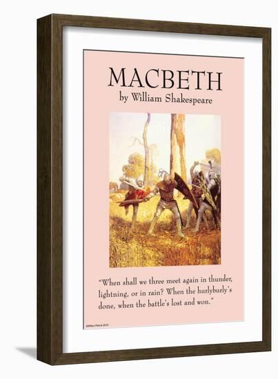 Macbeth-null-Framed Art Print