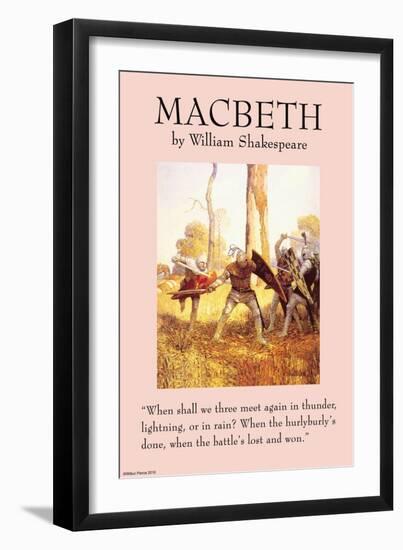 Macbeth-null-Framed Art Print