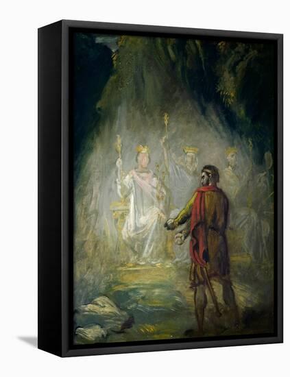 Macbeth-Theodore Chasseriau-Framed Stretched Canvas