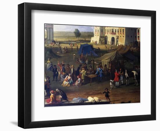 Maccarese Party in Honor of St George, 1756-Adrien Manglard-Framed Giclee Print