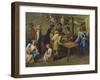 Maccarese Party in Honor of St George, 1756-Adrien Manglard-Framed Giclee Print