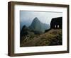 Macchu Picchu, Peru-Mitch Diamond-Framed Photographic Print