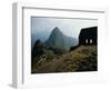 Macchu Picchu, Peru-Mitch Diamond-Framed Photographic Print