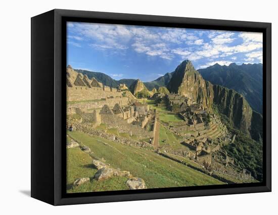 Macchu Pichu, Peru-Gavin Hellier-Framed Stretched Canvas