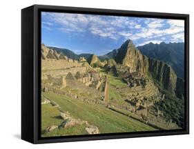 Macchu Pichu, Peru-Gavin Hellier-Framed Stretched Canvas