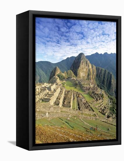 Macchu Pichu, Peru-Gavin Hellier-Framed Stretched Canvas