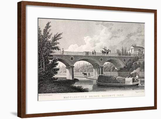 Macclesfield Bridge-Thomas Hosmer Shepherd-Framed Giclee Print