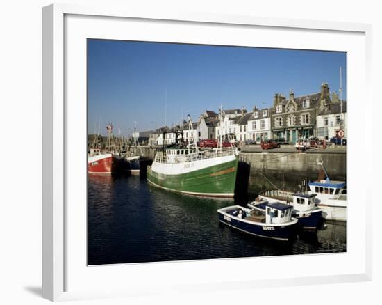 Macduff Near Banff, Grampian, Scotland, United Kingdom-Hans Peter Merten-Framed Photographic Print