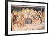 Macedonia, Lake Ohrid. St. Naum Monastery. Frescos of St. Cyril and Methody and Students-Emily Wilson-Framed Photographic Print