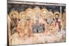 Macedonia, Lake Ohrid. St. Naum Monastery. Frescos of St. Cyril and Methody and Students-Emily Wilson-Mounted Photographic Print