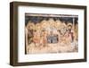Macedonia, Lake Ohrid. St. Naum Monastery. Frescos of St. Cyril and Methody and Students-Emily Wilson-Framed Photographic Print