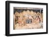 Macedonia, Lake Ohrid. St. Naum Monastery. Frescos of St. Cyril and Methody and Students-Emily Wilson-Framed Photographic Print