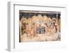 Macedonia, Lake Ohrid. St. Naum Monastery. Frescos of St. Cyril and Methody and Students-Emily Wilson-Framed Photographic Print
