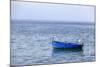 Macedonia, Ohrid and Lake Ohrid. Blue Fishing Boat-Emily Wilson-Mounted Photographic Print