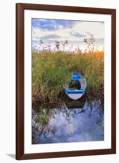 Macedonia, Ohrid and Lake Ohrid. Boats on Water-Emily Wilson-Framed Photographic Print