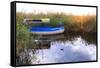 Macedonia, Ohrid and Lake Ohrid. Boats on Water-Emily Wilson-Framed Stretched Canvas