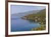 Macedonia, Ohrid and Lake Ohrid, Coastline Landscape-Emily Wilson-Framed Photographic Print