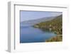 Macedonia, Ohrid and Lake Ohrid, Coastline Landscape-Emily Wilson-Framed Photographic Print