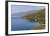 Macedonia, Ohrid and Lake Ohrid, Coastline Landscape-Emily Wilson-Framed Photographic Print