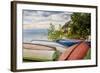 Macedonia, Ohrid, Boats on the Shore of Lake Ohrid-Emily Wilson-Framed Photographic Print