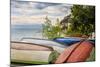 Macedonia, Ohrid, Boats on the Shore of Lake Ohrid-Emily Wilson-Mounted Photographic Print