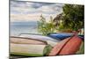 Macedonia, Ohrid, Boats on the Shore of Lake Ohrid-Emily Wilson-Mounted Photographic Print