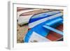 Macedonia, Ohrid, Close Up of Boats on the Shore of Lake Ohrid-Emily Wilson-Framed Photographic Print