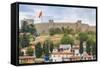 Macedonia, Ohrid, Czar Samuel's Fortress. Ohrid-Emily Wilson-Framed Stretched Canvas