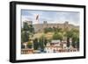 Macedonia, Ohrid, Czar Samuel's Fortress. Ohrid-Emily Wilson-Framed Photographic Print