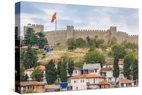 Macedonia, Ohrid, Czar Samuel's Fortress. Ohrid-Emily Wilson-Stretched Canvas