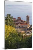 Macedonia, Ohrid, Lake Ohrid, Saint Panteleimon Monastery on Plaosnik-Emily Wilson-Mounted Photographic Print