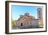 Macedonia, Ohrid, Lake Ohrid, Saint Panteleimon Monastery on Plaosnik-Emily Wilson-Framed Photographic Print