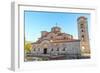 Macedonia, Ohrid, Lake Ohrid, Saint Panteleimon Monastery on Plaosnik-Emily Wilson-Framed Photographic Print