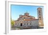 Macedonia, Ohrid, Lake Ohrid, Saint Panteleimon Monastery on Plaosnik-Emily Wilson-Framed Photographic Print