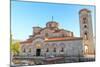 Macedonia, Ohrid, Lake Ohrid, Saint Panteleimon Monastery on Plaosnik-Emily Wilson-Mounted Photographic Print