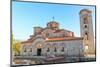 Macedonia, Ohrid, Lake Ohrid, Saint Panteleimon Monastery on Plaosnik-Emily Wilson-Mounted Photographic Print