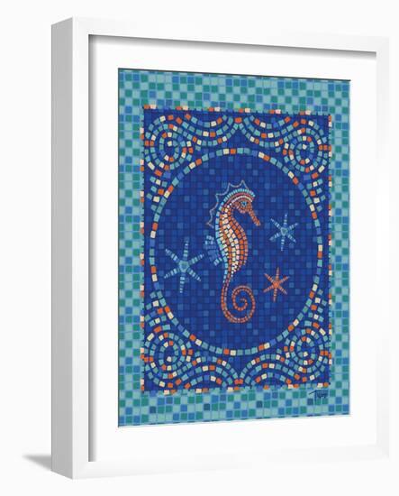 Macedonia Reef Seahorse-Teresa Woo-Framed Art Print