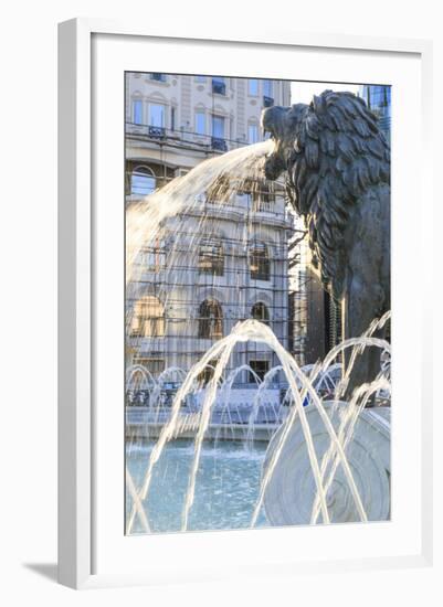 Macedonia, Skopje, Macedonia Square Fountain, Alexander the Great-Emily Wilson-Framed Photographic Print