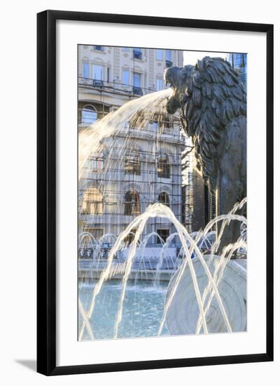 Macedonia, Skopje, Macedonia Square Fountain, Alexander the Great-Emily Wilson-Framed Photographic Print