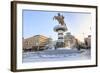 Macedonia, Skopje, Macedonia Square Fountain, 'Warrior on Horseback' Statue-Emily Wilson-Framed Photographic Print