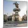 Macedonia, Skopje, Macedonia Square Fountain, 'Warrior on Horseback' Statue-Emily Wilson-Mounted Photographic Print