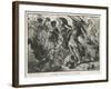 Macedonian and Theban Forces Under Philip of Macedon Defeat the Atheians at Chaeronea-null-Framed Art Print