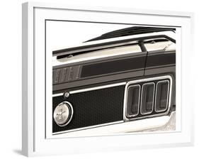 Mach One in Sepia-Richard James-Framed Art Print