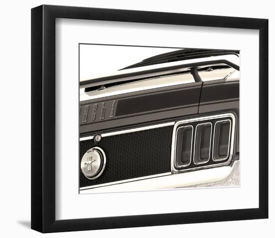 Mach One in Sepia-Richard James-Framed Art Print