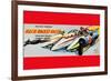 Mach Rocket Racer-null-Framed Art Print