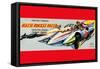 Mach Rocket Racer-null-Framed Stretched Canvas